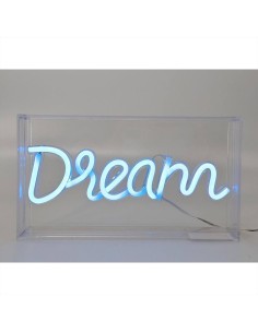 iTOTAL Insegna LED al Neon con scritta DREAM 🌈 | Diamante Rosa