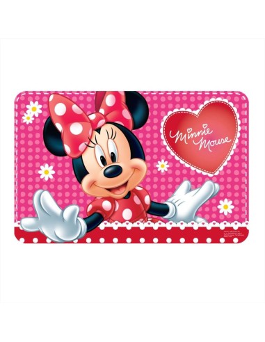 Tovaglietta Americana Minnie Fiori e Cuore 🌸❤️ - 48x23 cm