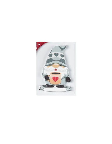 Calamita gnomo Klaus Family 8 varianti (1pz) Nuvole di Stoffa