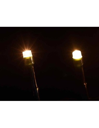 Luci Natalizie 500 LED Bianco Caldo - Cavo Verde 12,5m 🎄✨