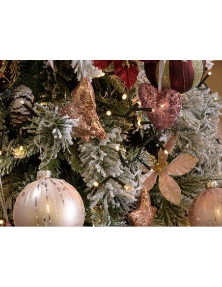 Luci Natalizie 500 LED Bianco Caldo - Cavo Verde 12,5m 🎄✨