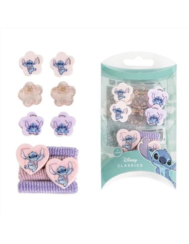 Set 10 Accessori Capelli Stitch – Magia Disney nei tuoi look! 🌺