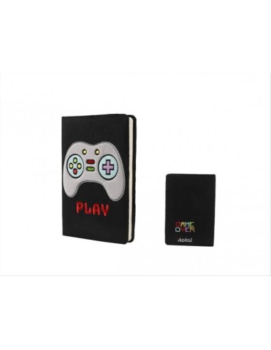 Agenda A5 Plush LET'S PLAY Game Over - Copertina Morbida e Divertente!