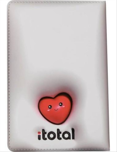 iTOTAL Agenda A5 squishy 3D CUORE Follow your heart