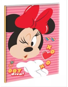 Quaderno a righe B 5 MINNIE Diva
