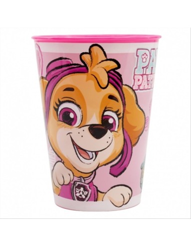 Bicchiere in PP 260ml PAW PATROL GIRL | Diamante Rosa