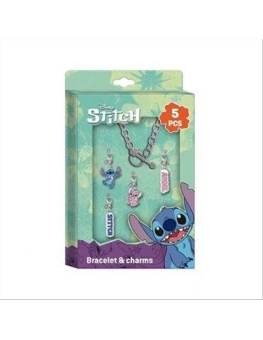 Set 5pz Bracciale Lilo e Stitch – Stile e Magia Disney! 💙✨