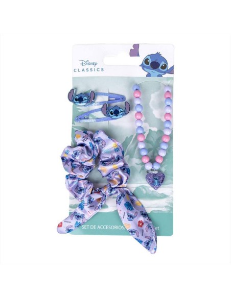 Set Collana E Accessori Capelli Stitch 🌺 – Stile e Divertimento Disne