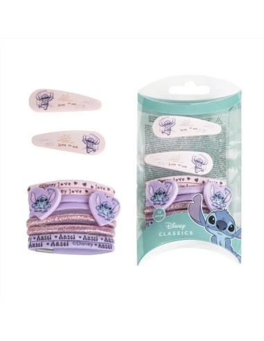 Set 10 Accessori Capelli Stitch – Stile e Divertimento Disney! 🌺