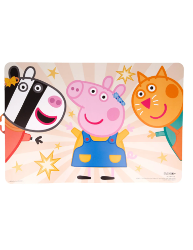 Tovaglietta americana Peppa Pig Star 43x28cm