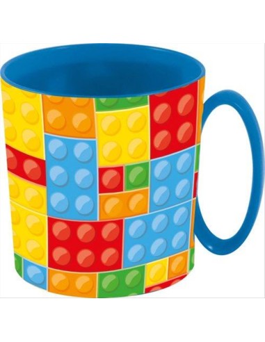 Tazza in PP 350ML Mattoncini Lego – Un sorso di creatività! 🧱☕