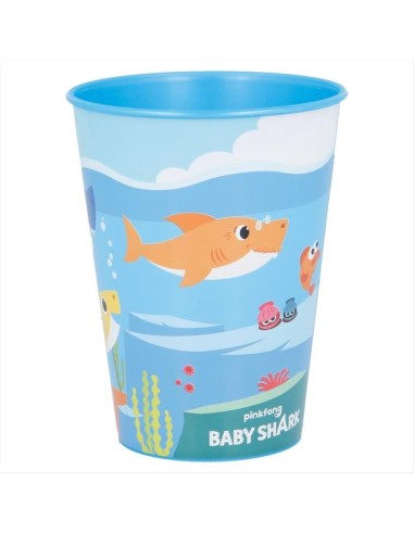 Bicchiere in PP 260ML Baby Shark – Un sorso di allegria per i più picc
