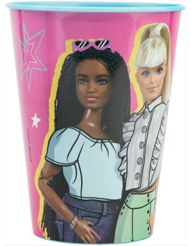 Bicchiere in PP 260ML Barbie – Stile e magia a ogni sorso! 🎀