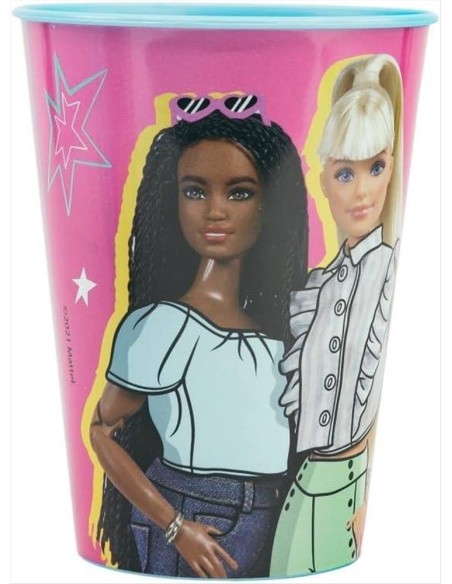 Bicchiere in PP 260ML Barbie – Stile e magia a ogni sorso! 🎀