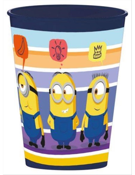 Bicchiere in PP 260ML Minions – Divertimento a ogni sorso! 🤩