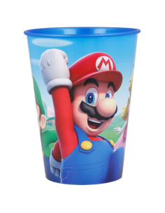 Bicchiere in PP 260ML Super Mario – Il Tuo Sorso nel Regno dei Funghi!