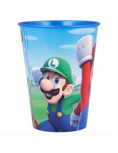Bicchiere in PP 260ML Super Mario – Il Tuo Sorso nel Regno dei Funghi!