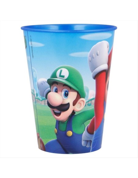 Bicchiere in PP 260ML Super Mario – Il Tuo Sorso nel Regno dei Funghi!