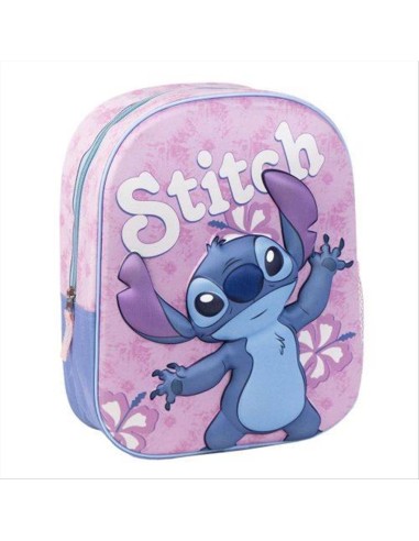 Zainetto 3D Stitch Hibiscus 🌺 – Per Piccole Grandi Avventure! 🐾🎒