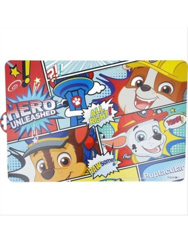 Tovaglietta Americana Paw Patrol Pawsome 43x28cm – Divertimento a Tavo