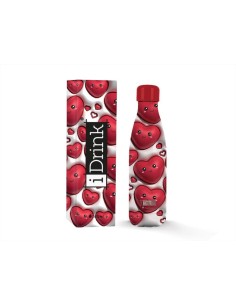 Bottiglia Termica 500 ml - FOLLOW YOUR HEART 3D Cuori 