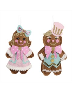 GOODWILL Gingerbread in panno 19,5cm 2 Lui lei 🎩🍬