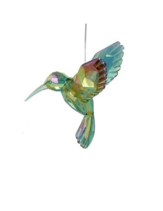 Decorazione 3D Colibrì Iridescente 3 varianti (1pz) 2