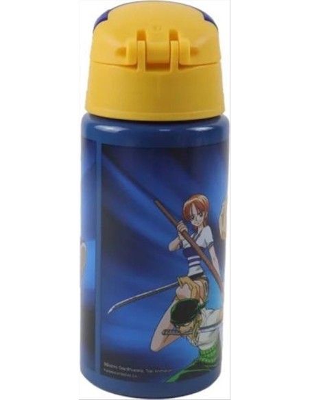 Borraccia in Alluminio con Cannuccia 500ML ONE PIECE – Per gli avventu