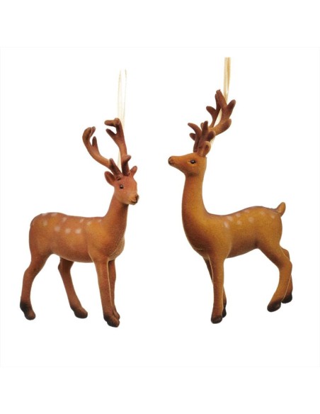 GOODWILL Renna in Velluto 15 cm - 2 Modelli Eleganti 🎄🦌