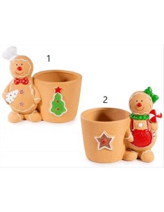 Vaso con Omino Pan di zenzero - 2 varianti