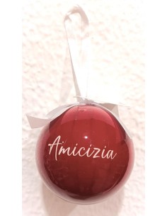 Pallina per Albero di Natale con dedica 7 varianti Nuvole di Stoffa 2