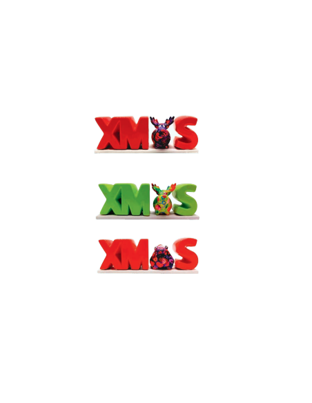 Scritta Xmas da appoggio