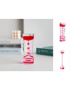 Clessidra Slimy Timer Rosso e Rosa – Divertimento e Relax in un Colpo!