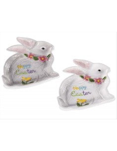 Vassoio Coniglietto Primaverile – Piatti Decorativi di Pasqua con Coni