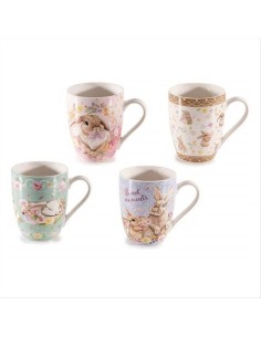 Tazza Coniglietto Primaverile 350ml – La Magia della Pasqua in Ogni So