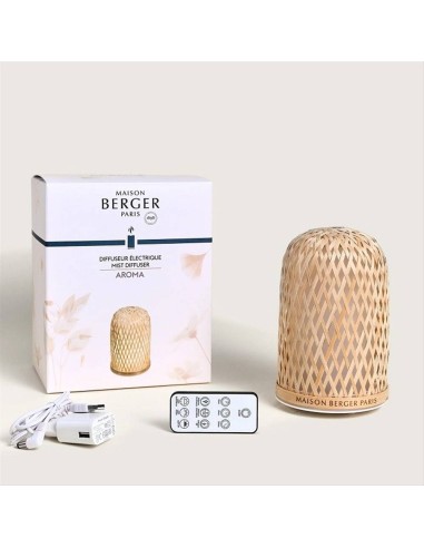 Diffusore Elettrico AROMA in Bambù – Eleganza e Relax Maison Berger