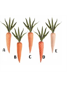 Carota antistress in stoffa