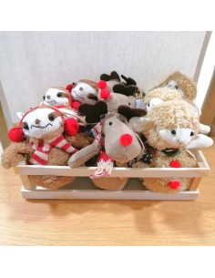 Pupazzetto di peluche h13 cm Nuvole di Stoffa