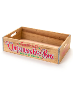 Cassetta decorativa natalizia Christmas Carol Nuvole di Stoffa 2 misur 2