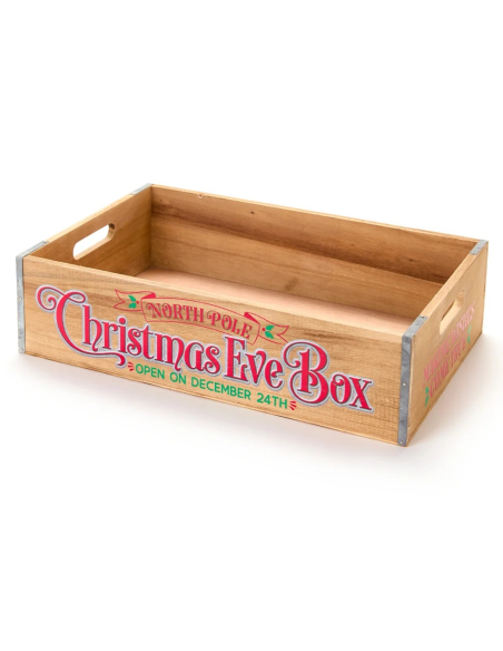 Cassetta decorativa natalizia Christmas Carol Nuvole di Stoffa 2 misur