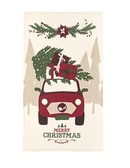 Strofinaccio con mestolo Nuvole di Stoffa lineaHolly Jolly E Noel