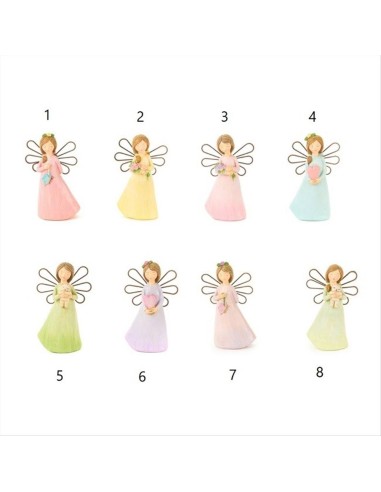 Angelo in Resina 👼 H12cm – 8 Colori