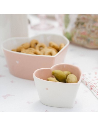 Ciotola Petit Amour 💖 con Cuoricino – 2 Varianti (Grande Piccola)