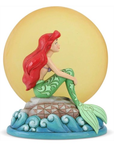 Ariel con luna e lucina LED 6005954 Disney Traditions