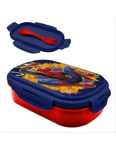 Portapranzo Spider-Man con Posate – Praticità e Divertimento per i Bam