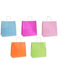 Busta Media Tinta Unita 28x15x28cm – Colori Vivaci per Ogni Occasione! 2