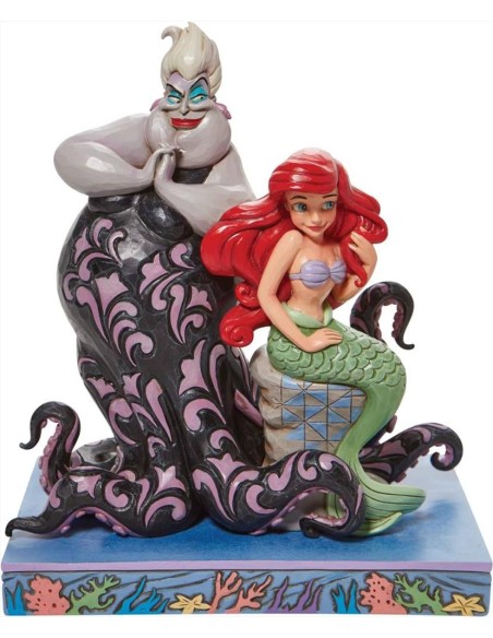 Statua Ursula e Ariel 6010094 Disney Traditions | Diamante Rosa