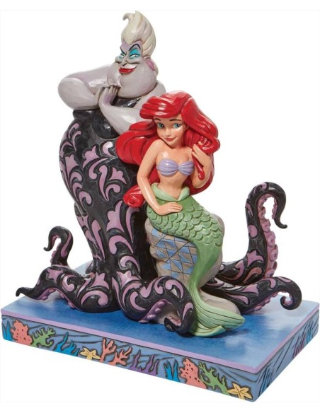 Statua Ursula e Ariel 6010094 Disney Traditions | Diamante Rosa