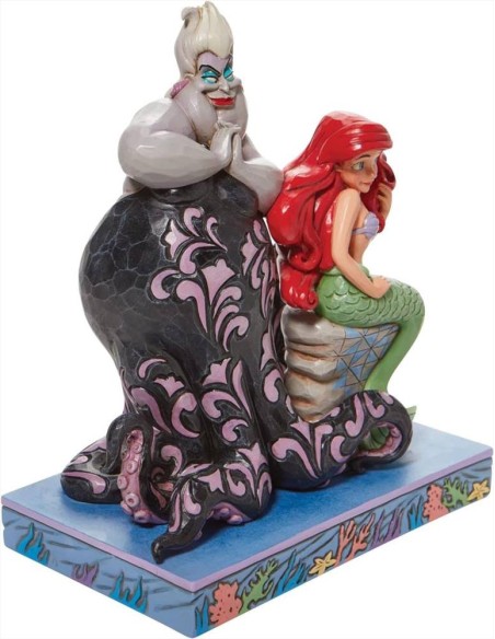 Statua Ursula e Ariel 6010094 Disney Traditions | Diamante Rosa