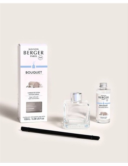 Caresse de Coton - Diffusore a bastoncini BOUQUET 100ml Maison Berger